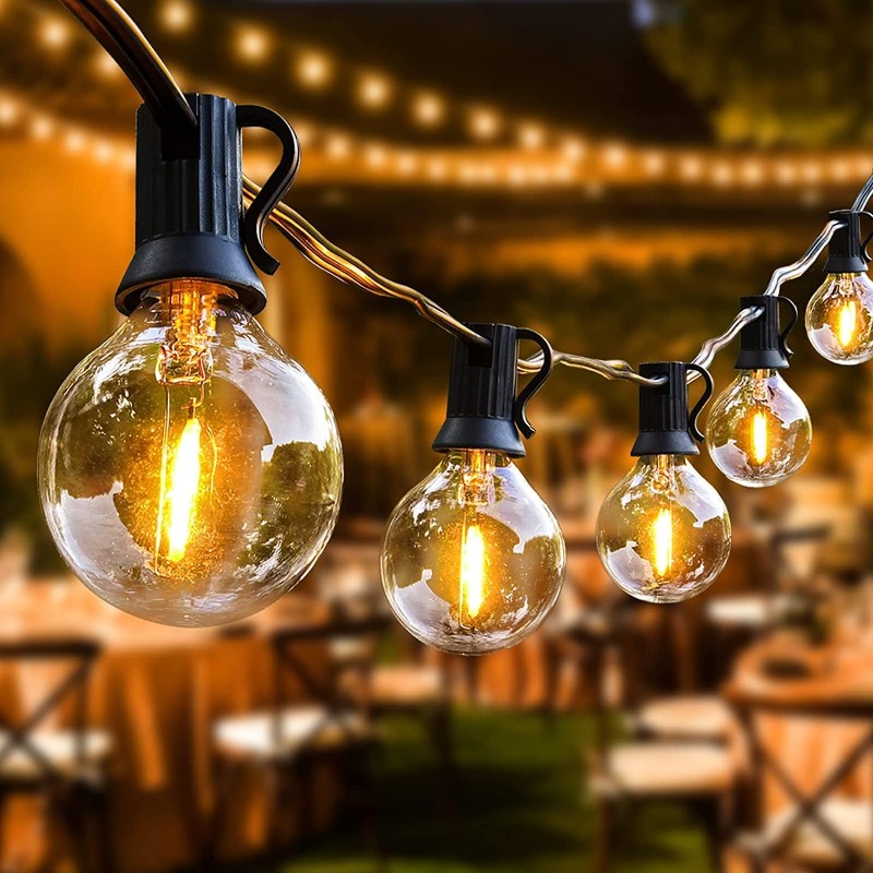 Outdoor Lighting Effects - LED 구형 전구 스트링 조명 -