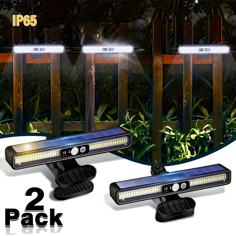 Outdoor Lighting Waterproof - 클립형 태양광 모션 라이트, 방수 야외용,
