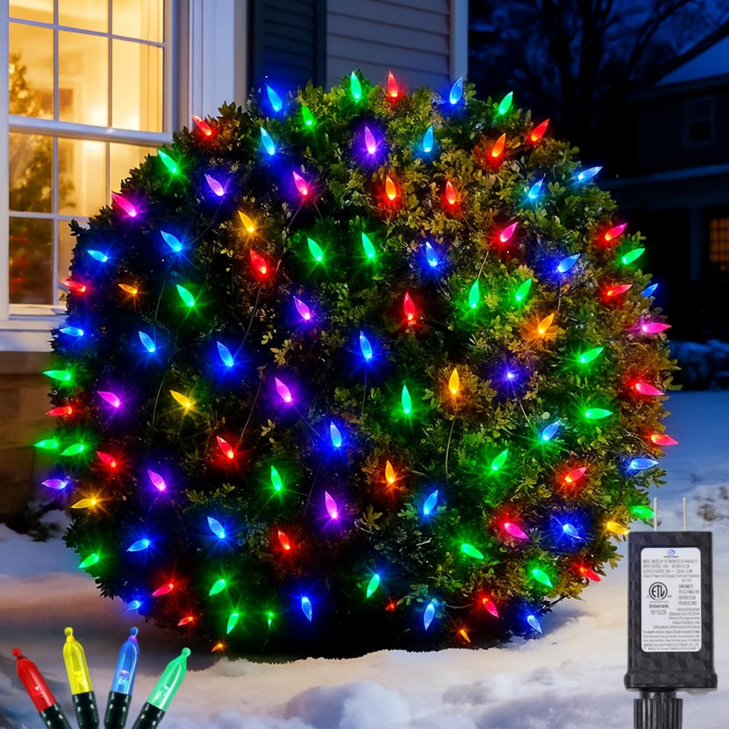 Outdoor Lighting Waterproof - 연결 가능한 실외용 LED 크리스마스 장식용
