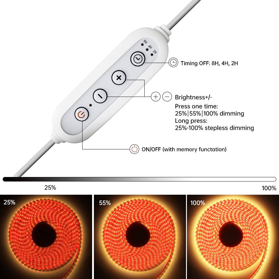 AC 220V 접착식 LED 스트립 조명, IP65 방 - Outdoor Lighting Uk 리뷰 및 가격