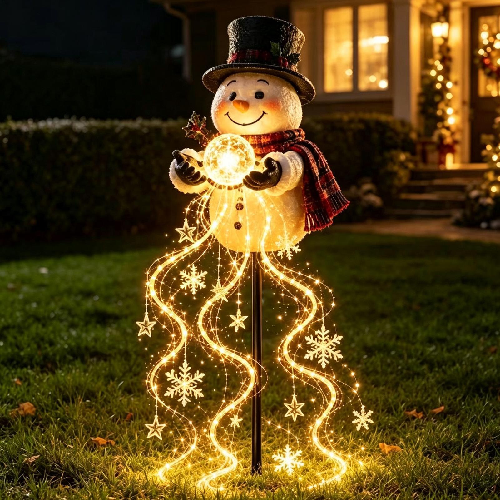 크리스마스 장식용 스트링 조명, 60cm, 태양광 충전 - Outdoor Lighting Pathway 리뷰 및 가격